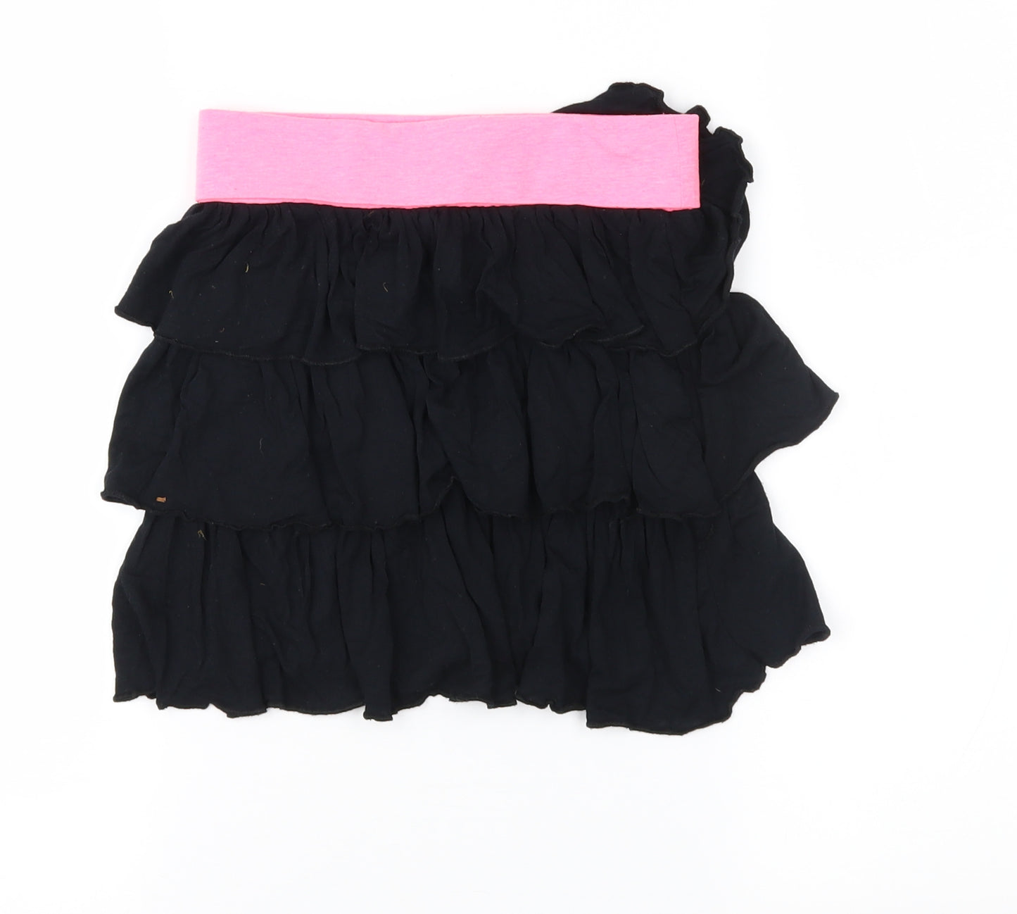 George Girls Black  Jersey Tutu Skirt Size 6-7 Years