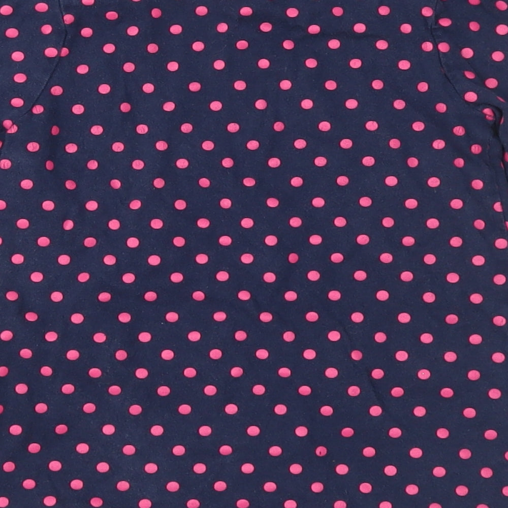 Peppa Pig Girls Blue Polka Dot Jersey T-Shirt Dress  Size 2-3 Years  - Peppa Pig