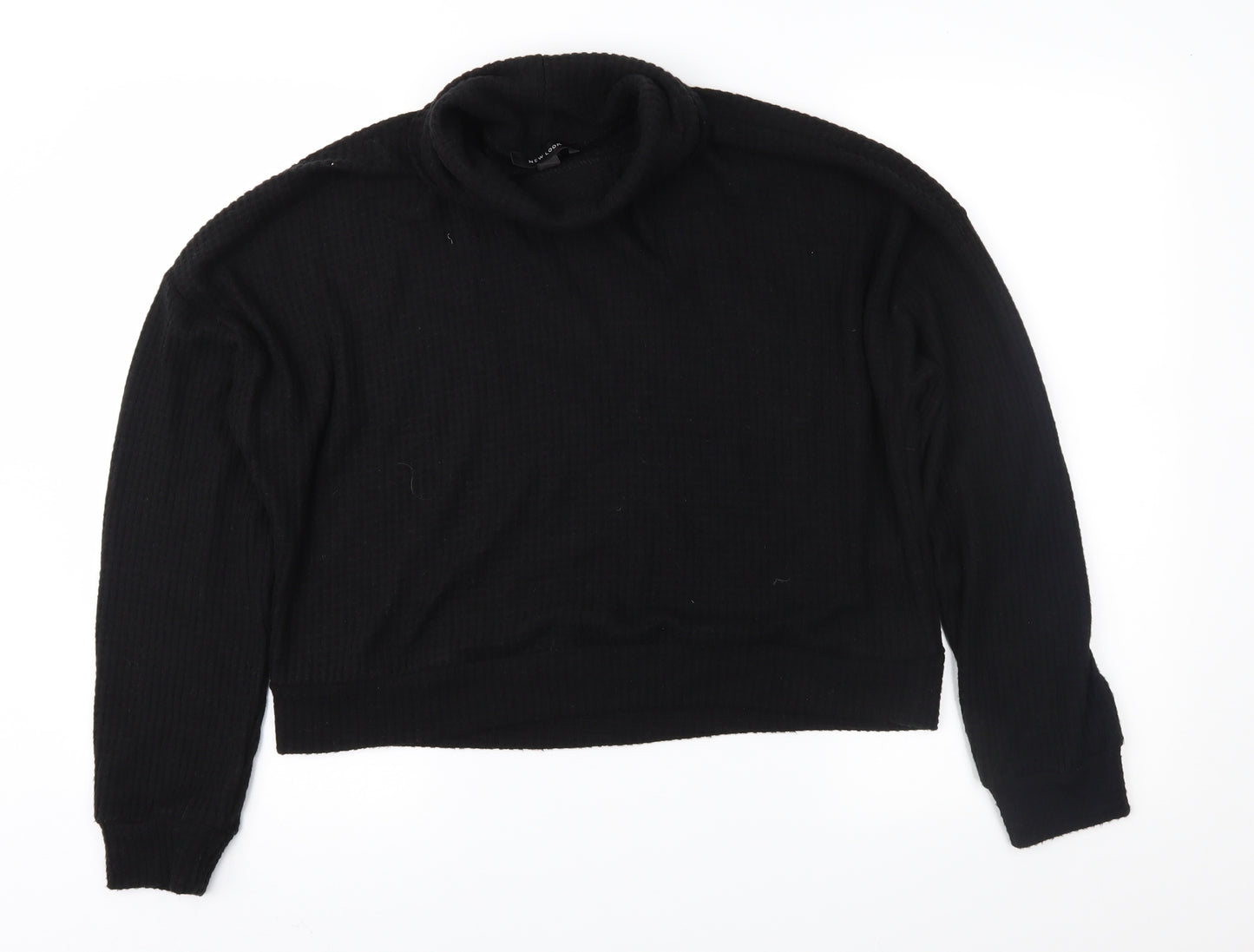 New Look Womens Black   Pullover Jumper Size L