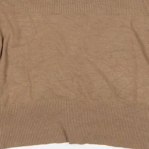 New Look Womens Beige  Knit Cardigan Jumper Size 14