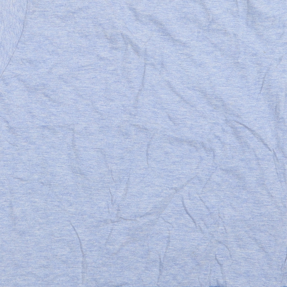 Secret Possessions Womens Blue Geometric  Top Pyjama Top Size 8