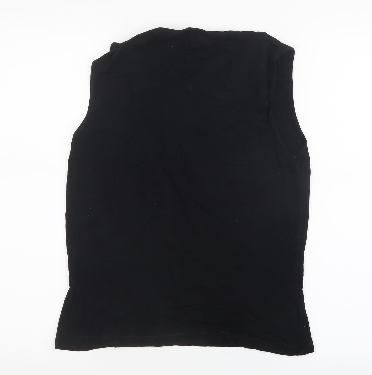 Wallis Womens Black   Basic T-Shirt Size 14