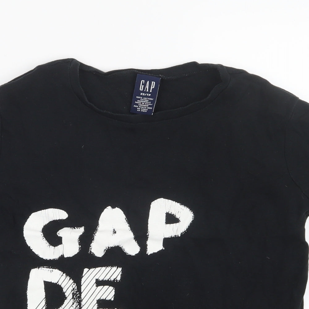 Gap Womens Black   Basic T-Shirt Size XS