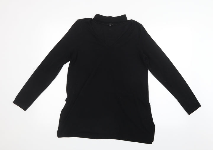 River Island Womens Black   Basic T-Shirt Size 12