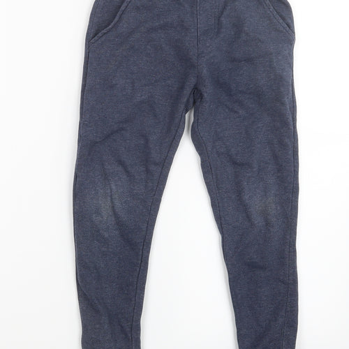 George Boys Blue   Jogger Trousers Size 6-7 Years