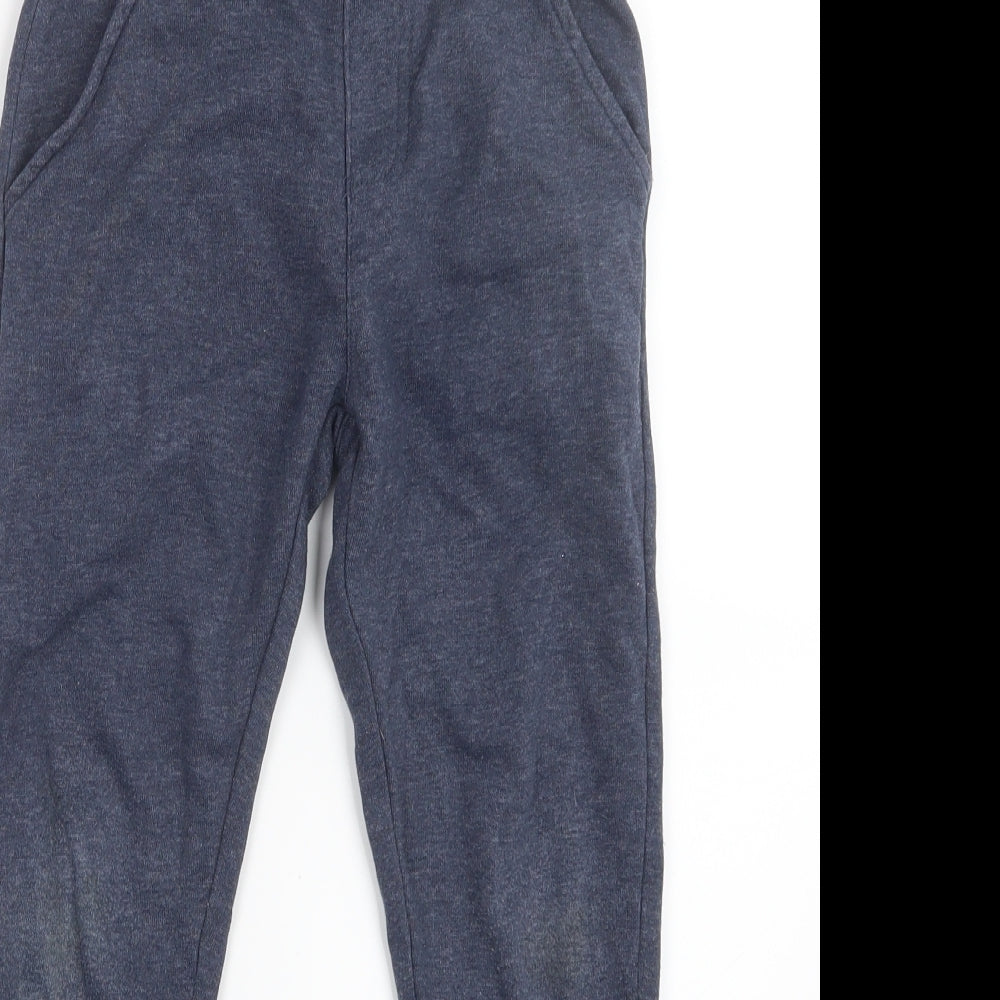 George Boys Blue   Jogger Trousers Size 6-7 Years