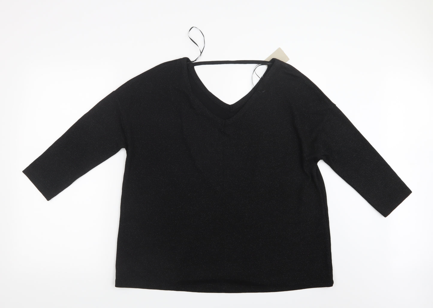 TU Womens Black   Basic T-Shirt Size 14