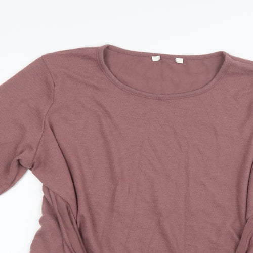 Preworn Womens Purple   Basic T-Shirt Size 18