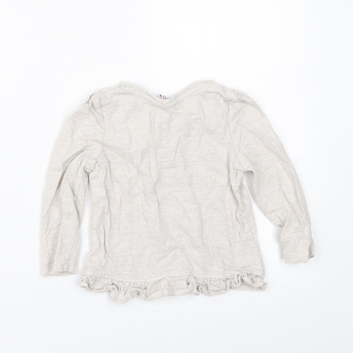 Mini Club Girls Beige    T-Shirt Size 2-3 Years