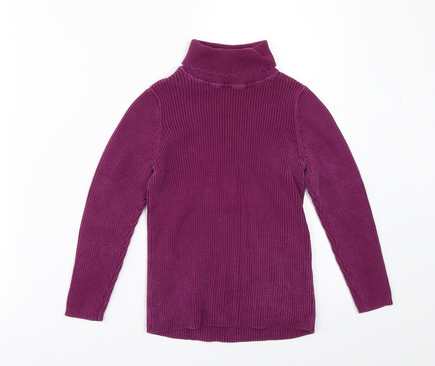 George Girls Purple   Pullover Jumper Size 6-7 Years