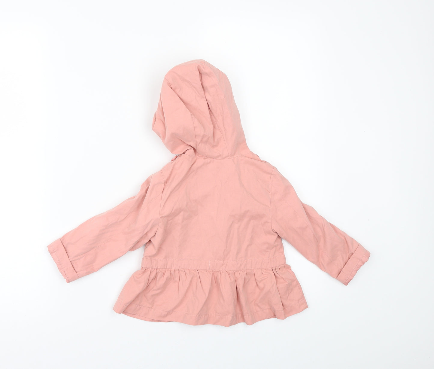 Mothercare Girls Orange   Jacket  Size 12-18 Months