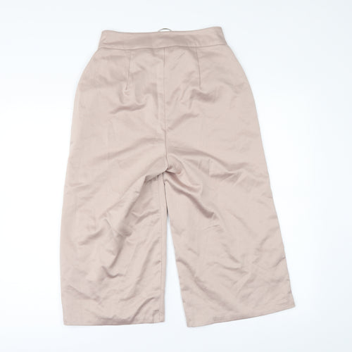 Missguided Womens Beige   Culotte Shorts Size 8