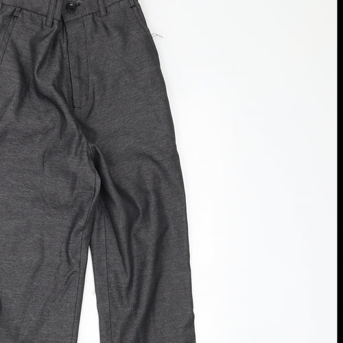 Preworn Boys Grey   Dress Pants Trousers Size 7 Years
