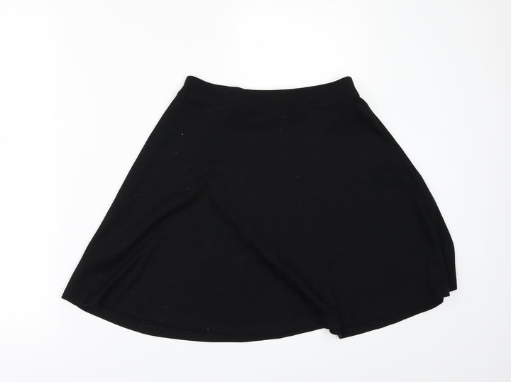 TU Girls Black   A-Line Skirt Size 12 Years
