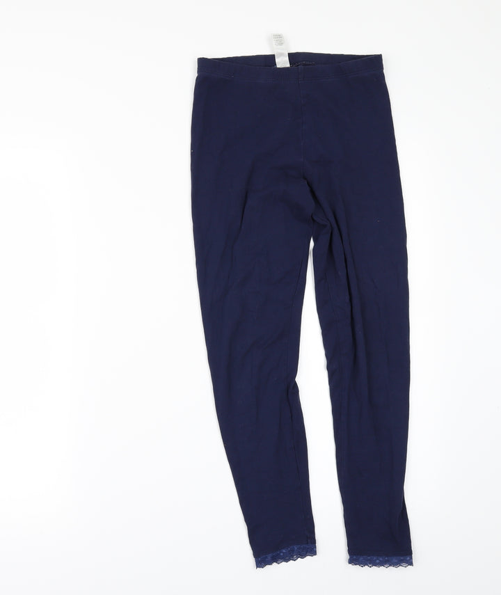 George Girls Carrot Trousers Size 11-12 Years - Lace Hem