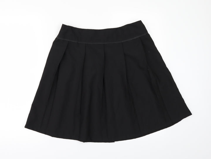 TU Girls Black   A-Line Skirt  - School