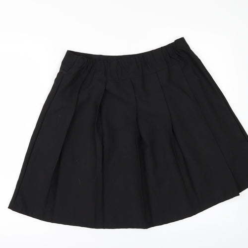 TU Girls Black   A-Line Skirt  - School