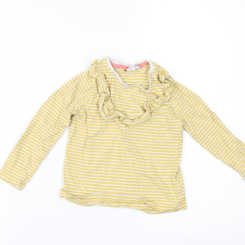 Mini Club Girls Yellow Striped  Basic  Size 2-3 Years