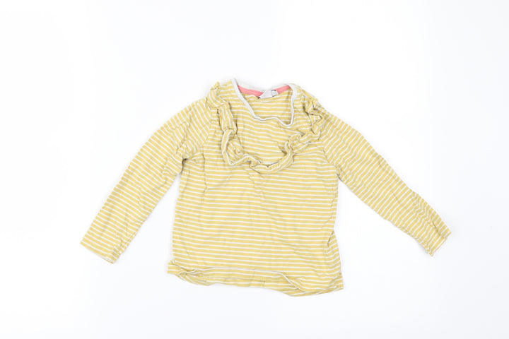 Mini Club Girls Yellow Striped Basic Size 2-3 Years