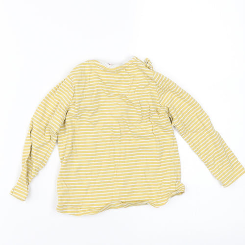 Mini Club Girls Yellow Striped  Basic  Size 2-3 Years
