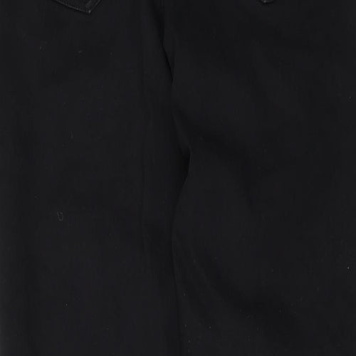 Denim & Co. Womens Black  Denim Skinny Jeans Size 12 L27 in