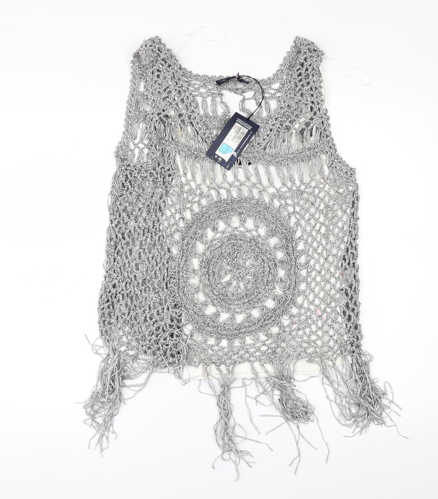 Marks and Spencer Womens Grey   Camisole Blouse Size 14  - UNDER TOP