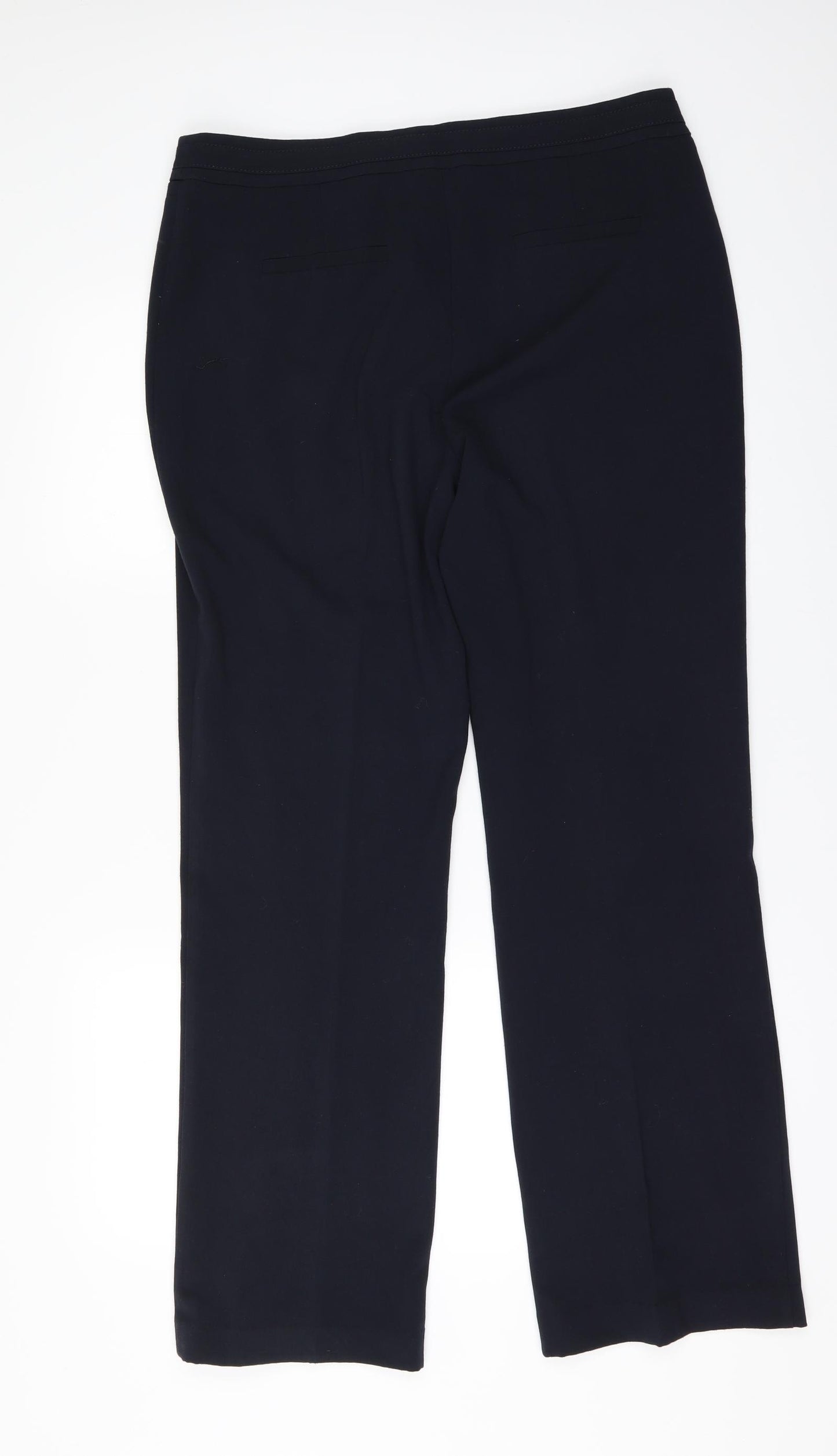 M&Co Womens Beige   Trousers  Size 14 L31 in