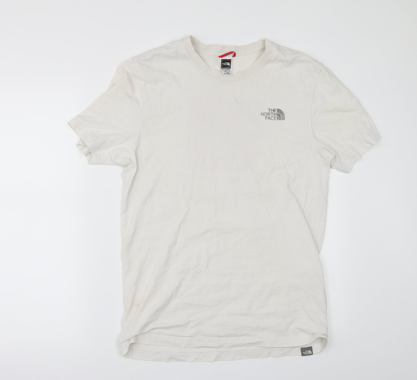 The North Face Mens White    T-Shirt Size S