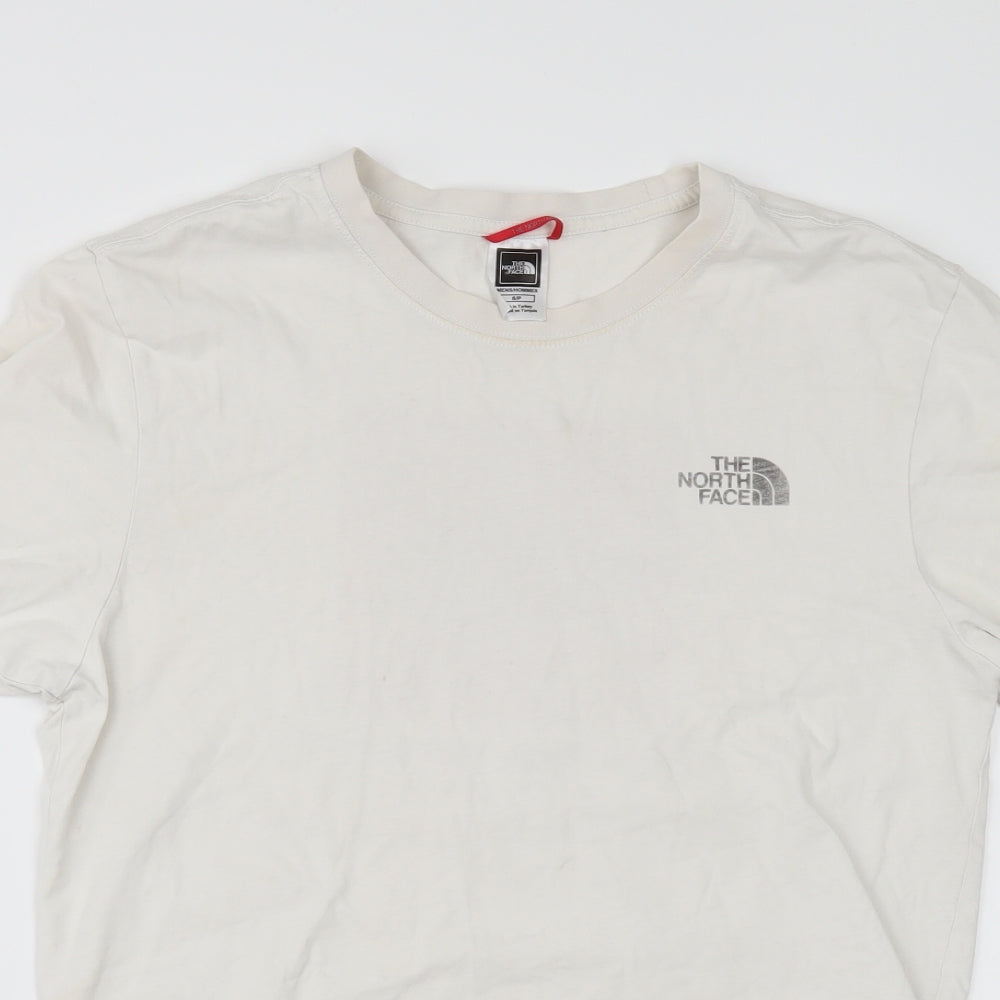 The North Face Mens White    T-Shirt Size S