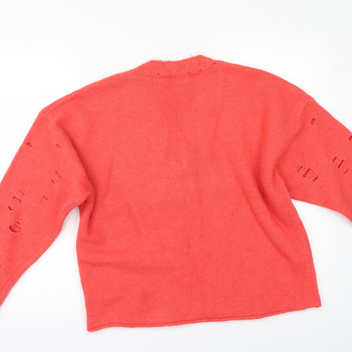 ASOS Womens Orange   Pullover Jumper Size 6