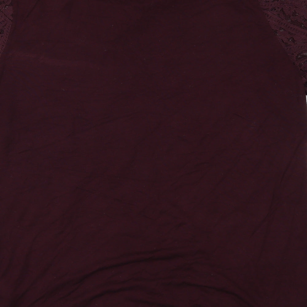 Dorothy Perkins Womens Red   Basic T-Shirt Size 16