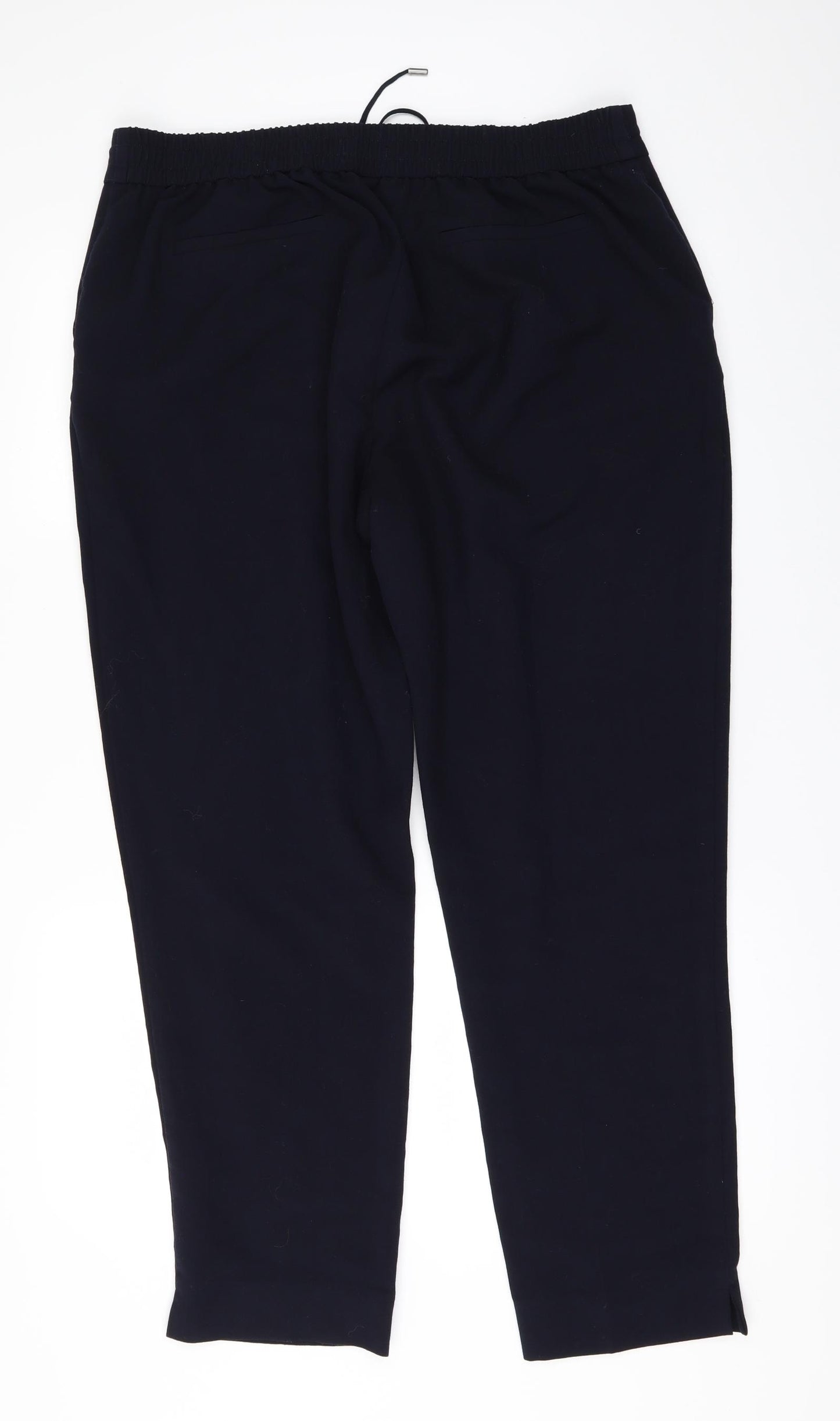 Debenhams Womens Blue   Trousers  Size 16 L28 in