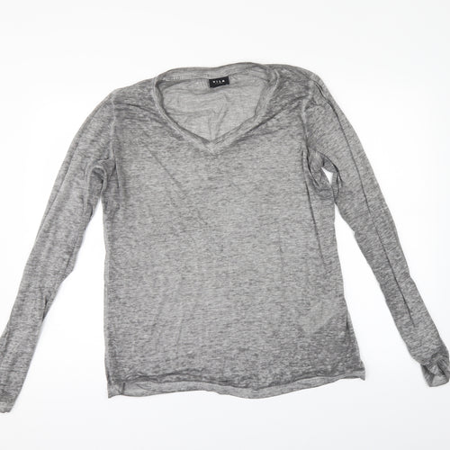 Villa Womens Grey   Basic T-Shirt Size XL