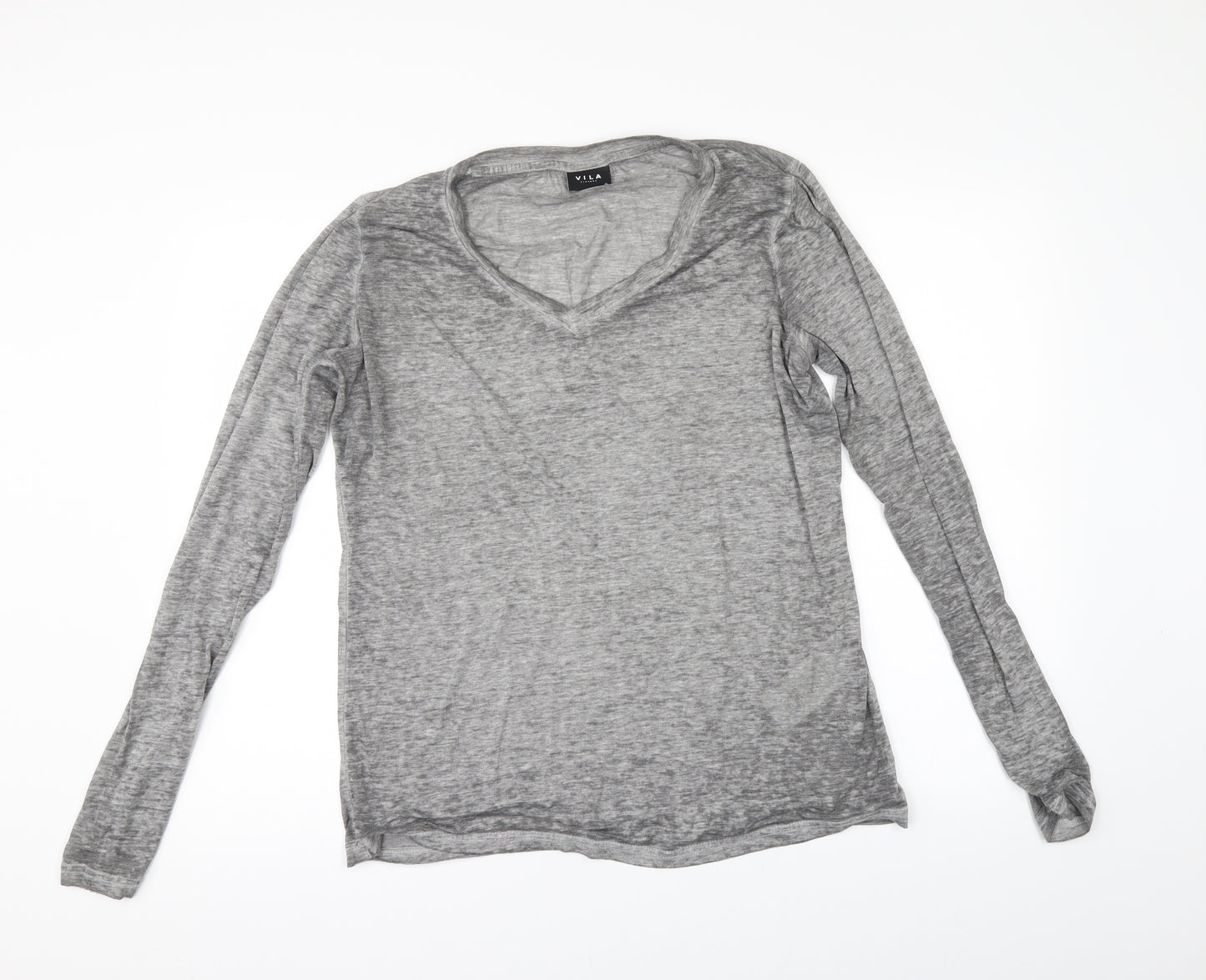 Villa Womens Grey   Basic T-Shirt Size XL