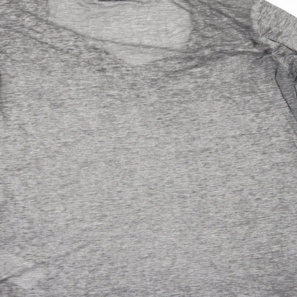 Villa Womens Grey   Basic T-Shirt Size XL