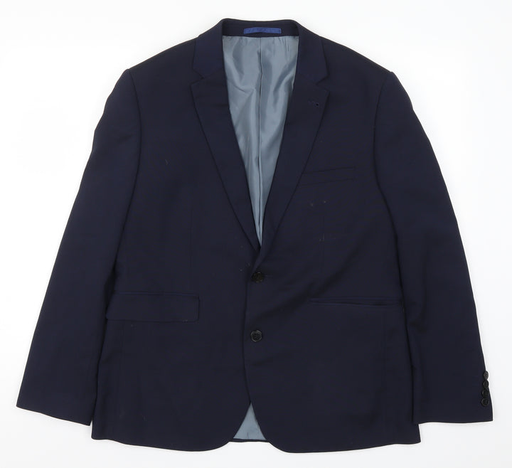 Burton Mens Blue   Jacket Suit Jacket Size 42