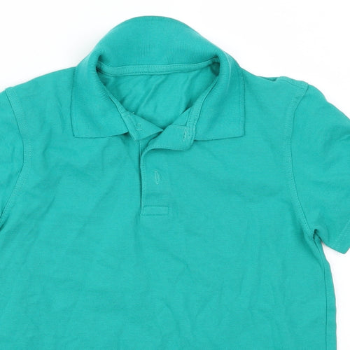 George Boys Green   Basic Polo Size 10-11 Years