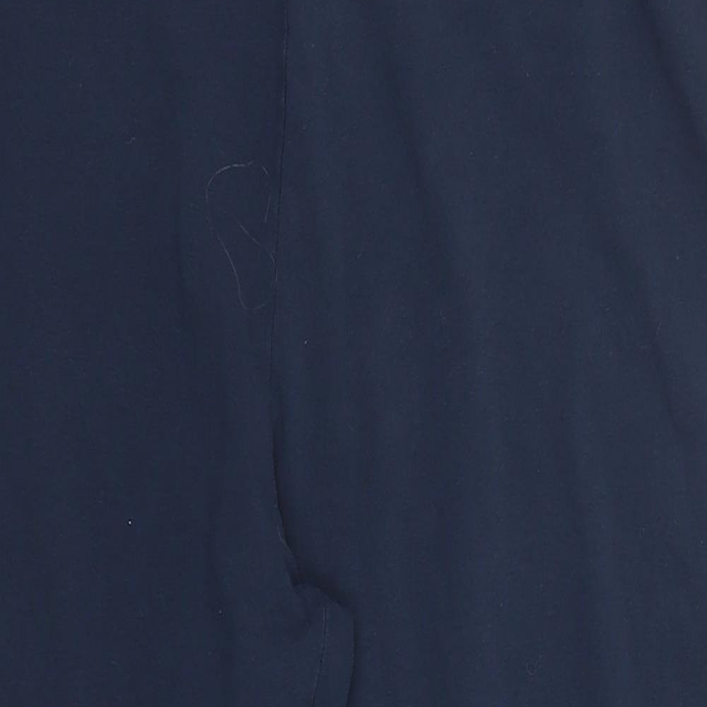M&Co Womens Blue   Cropped Leggings Size 2XL L21 in