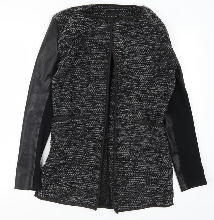 New Look Womens Grey   Cardigan Jumper Size 6