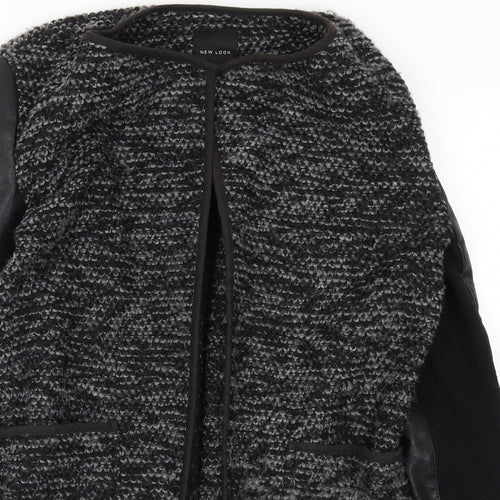 New Look Womens Grey   Cardigan Jumper Size 6