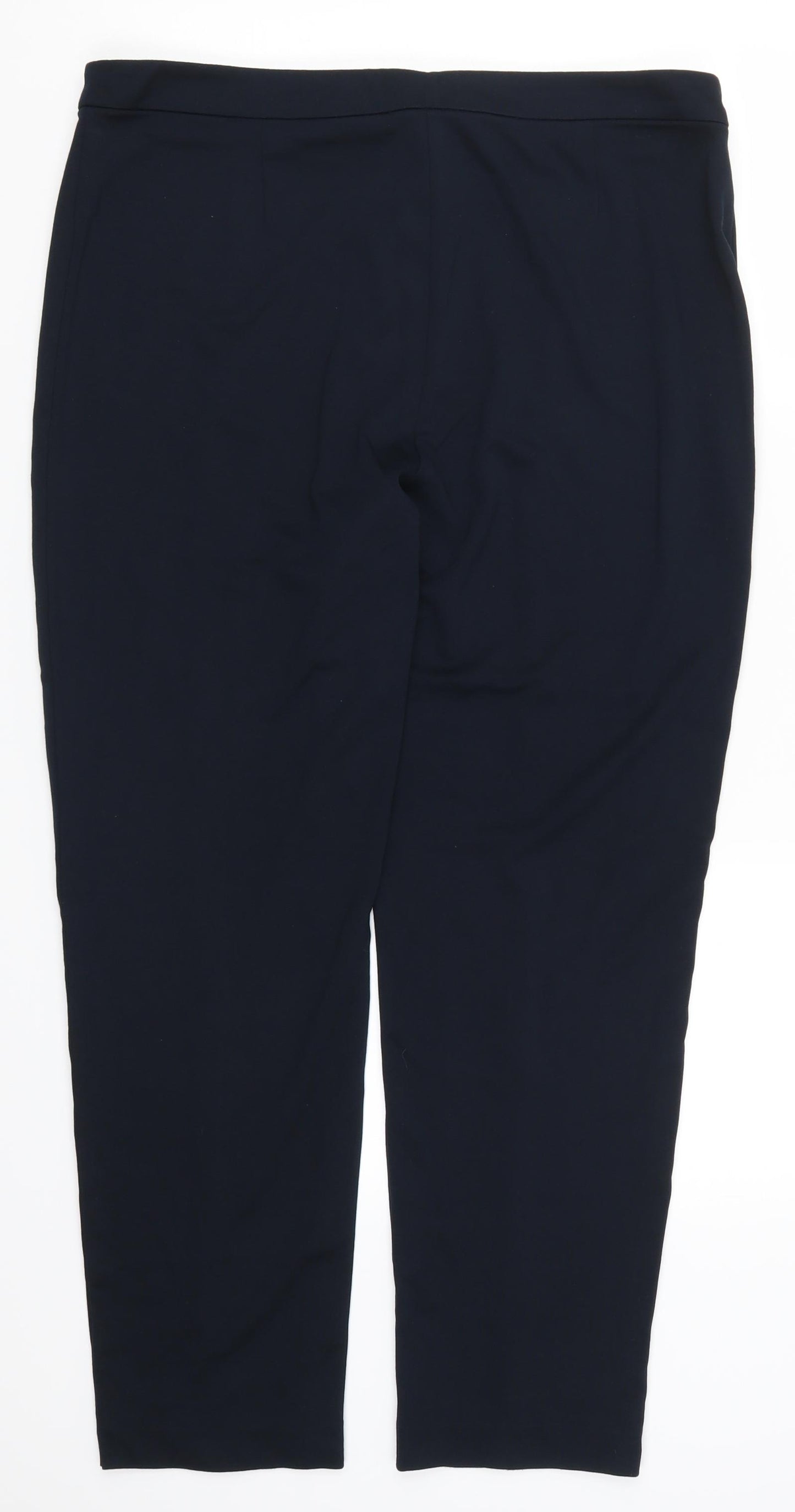 Marks and Spencer Womens Blue   Trousers  Size 16 L27 in