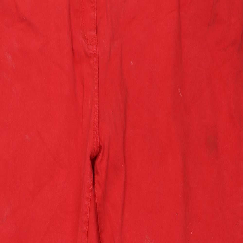 NEXT Womens Red   Skinny Jeans Size 22 L28.5 in