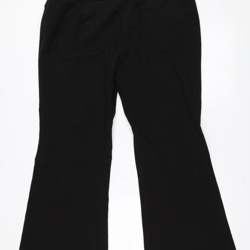 NEXT Womens Black   Trousers  Size 14 L28.5 in