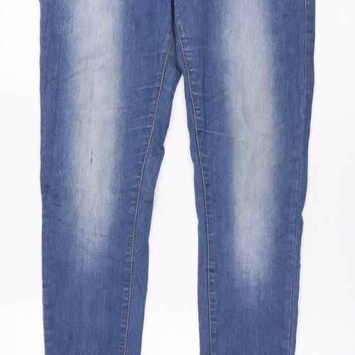 d.cherri Womens Blue  Denim Skinny Jeans Size 40 L31.5 in