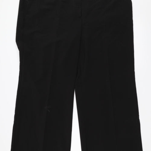 Preworn Womens Black   Trousers  Size 22 L30 in