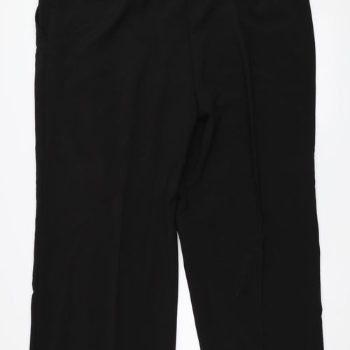 Preworn Womens Black   Trousers  Size 22 L30 in