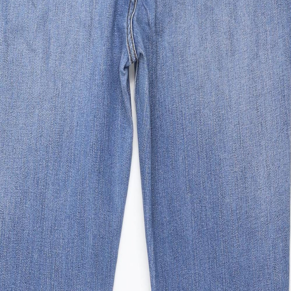 F&F Womens Blue  Denim Bootcut Jeans Size 12 L29 in