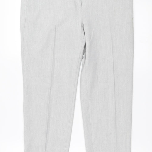 H&M Womens Grey   Trousers  Size 36 L26.5 in