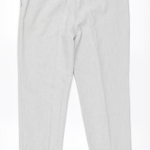 H&M Womens Grey   Trousers  Size 36 L26.5 in