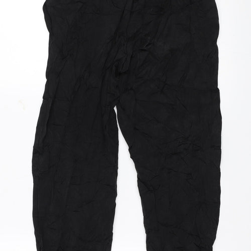 Massimo Dutti Womens Black   Trousers  Size 36 L26 in